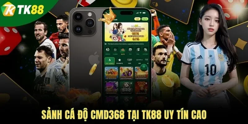 Sảnh cá độ CMD368 tại TK88 uy tín cao